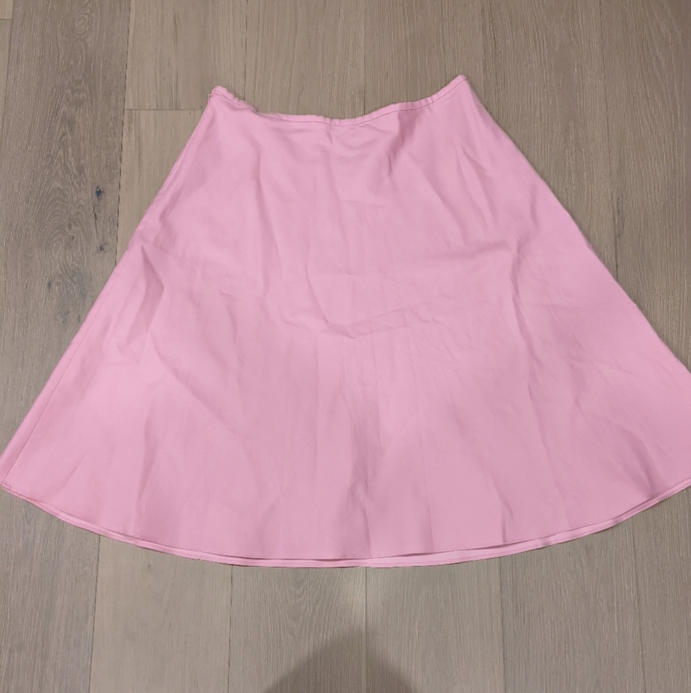 Ralph Lauren pink midi skirt